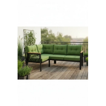 melisa 2+2 Köşe Yön değiştirilebilir Koltuk Takımı Balkon-bahçe-kafe-çay Seti fonksiyonel