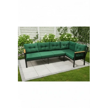 melisa 3+2 Köşe Yön değiştirilebilir Koltuk Takımı Balkon-bahçe-kafe-çay Seti fonksiyonel