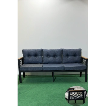 MELİSA 3lü Balkon-bahçe-kafe Çay Seti Koltuk Oturma Takımı-oturma Grubu,ofis Koltuğu