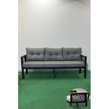 MELİSA 3lü Balkon-bahçe-kafe Çay Seti Koltuk Oturma Takımı-oturma Grubu,ofis Koltuğu