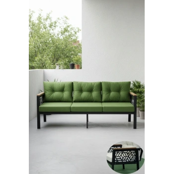 MELİSA 3lü Balkon-bahçe-kafe Çay Seti Koltuk Oturma Takımı-oturma Grubu,ofis Koltuğu