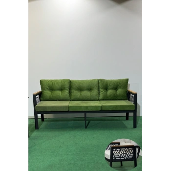 MELİSA 3lü Balkon-bahçe-kafe Çay Seti Koltuk Oturma Takımı-oturma Grubu,ofis Koltuğu