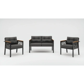 MELİSA Balkon-bahçe-kafe Çay Seti Koltuk Oturma Takımı-oturma Grubu,ofis Koltuğu