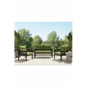 MELİSA Balkon-bahçe-kafe Çay Seti Koltuk Oturma Takımı-oturma Grubu,ofis Koltuğu