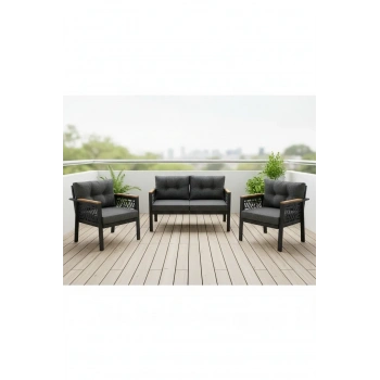 MELİSA Balkon-bahçe-kafe Çay Seti Koltuk Oturma Takımı-oturma Grubu,ofis Koltuğu