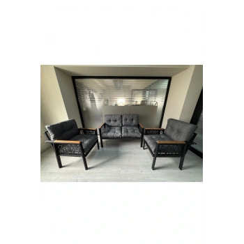 MİAMİ 2+1+1 MELİSA Balkon-bahçe-kafe Çay Seti Koltuk Oturma Takımı-oturma Grubu,ofis Koltuğu