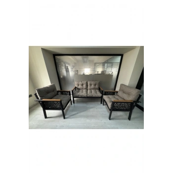 MİAMİ 2+1+1 MELİSA Balkon-bahçe-kafe Çay Seti Koltuk Oturma Takımı-oturma Grubu,ofis Koltuğu
