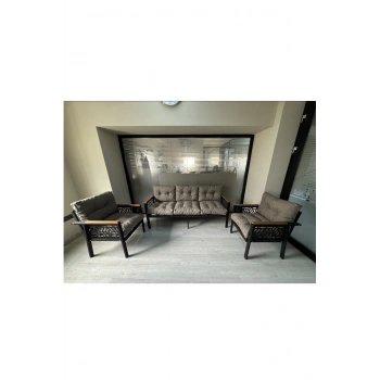 MİAMİ 3+1+1 MELİSA Balkon-bahçe-kafe Çay Seti Koltuk Oturma Takımı-oturma Grubu,ofis Koltuğu