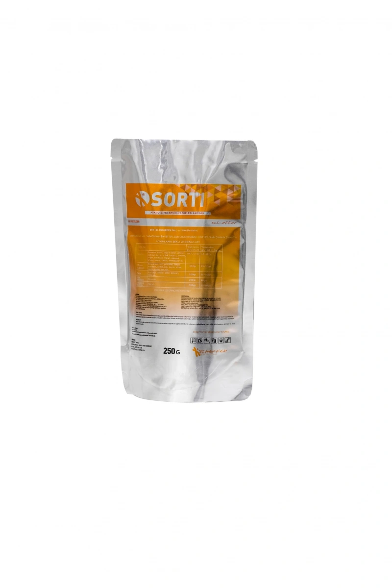 Sorti 250gr / ( Bor, Molibden, Cinko )