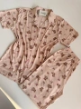 SOMON DÜĞMELİ PİJAMA TAKIM