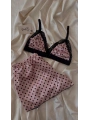 PUANTİYE BRA SET
