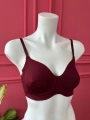 BORDO BALENLİ TOPARLAYICI SÜTYEN