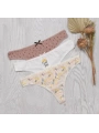 YAPRAK DESEN 3LÜ TANGA TAKIM