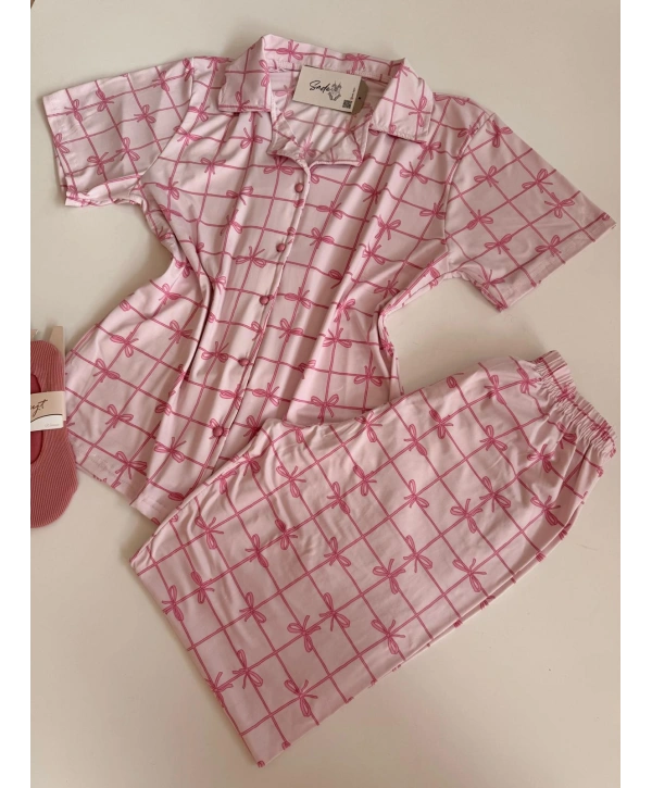 GÖMLEK YAKA PİJAMA TAKIM