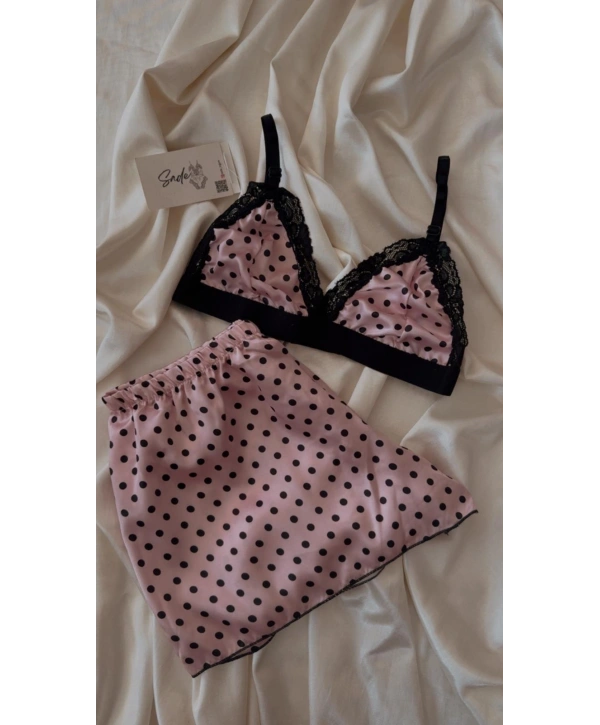 PUANTİYE BRA SET