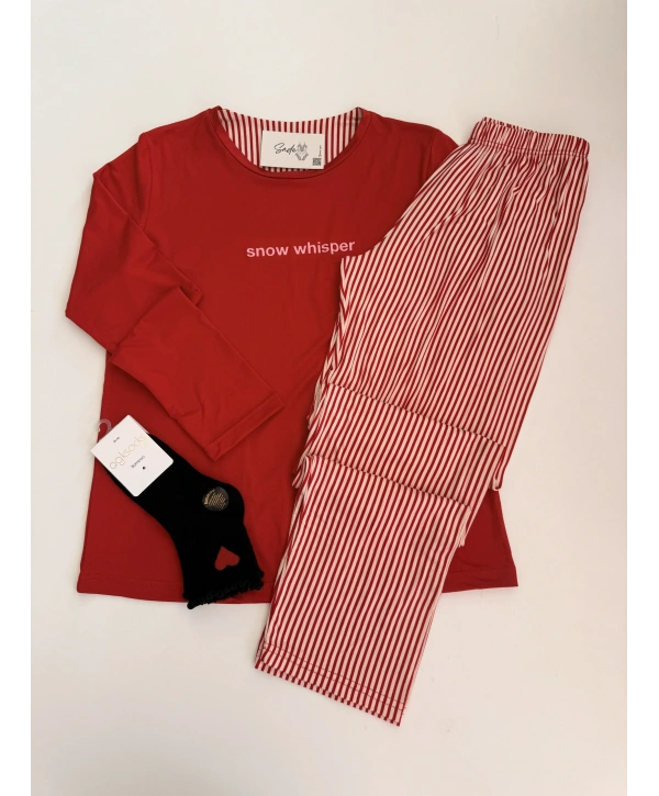 ALT ŞERİT PİJAMA TAKIM