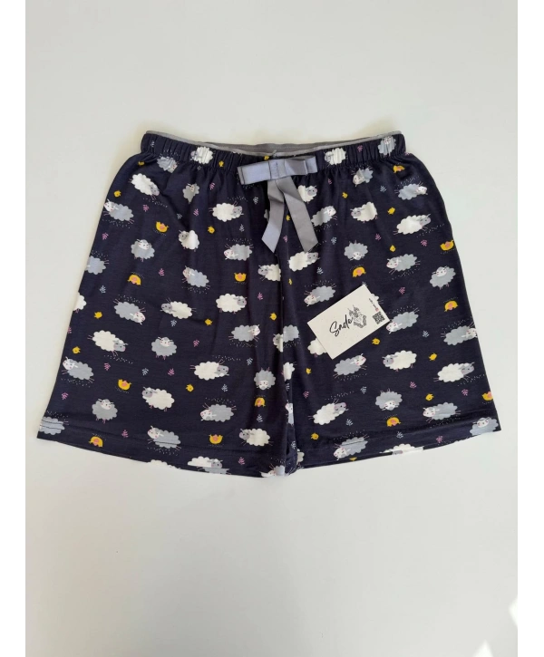 BAMBU DESENLİ ŞORT