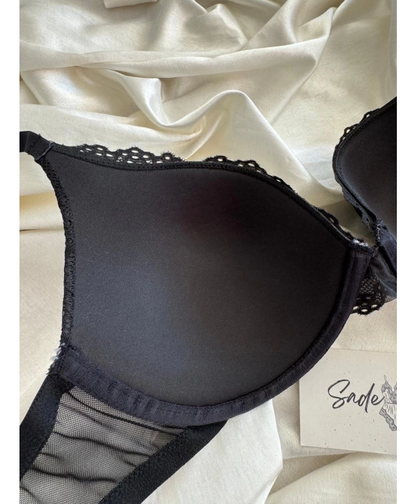 DESTEKSİZ SİYAH SÜTYEN