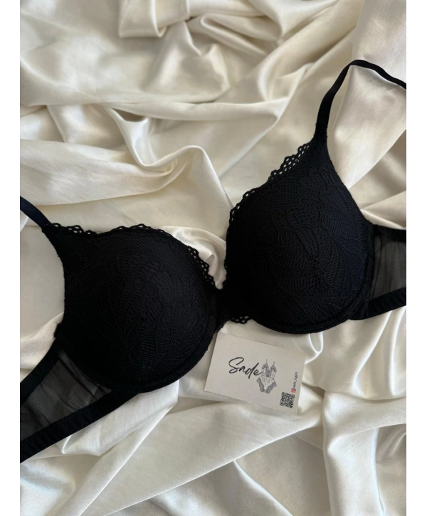 DESTEKSİZ SİYAH SÜTYEN