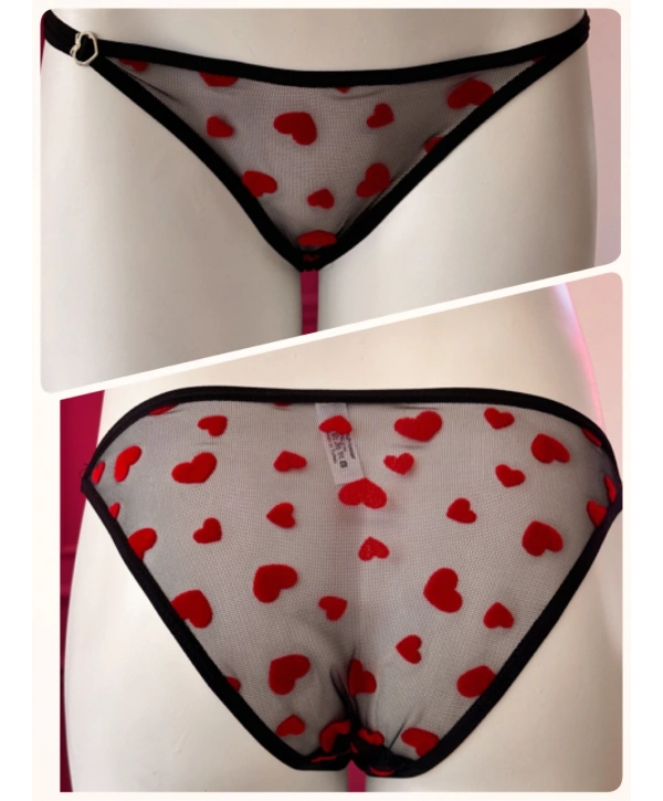 KALPLİ TRANSPARAN KÜLOT