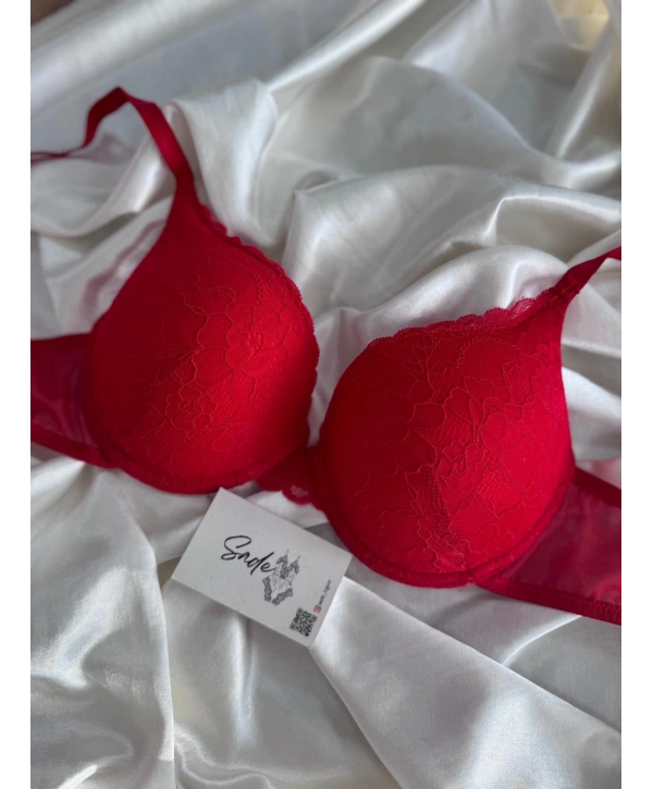 KIRMIZI DESTEKSİZ SÜTYEN