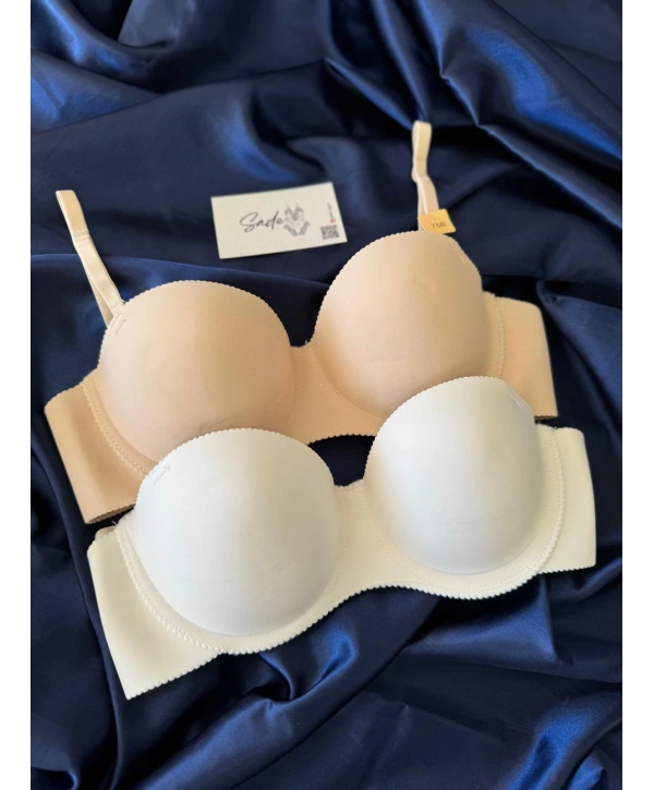 LAZER KESİM DOLGUSUZ STRAPLEZ SÜTYEN