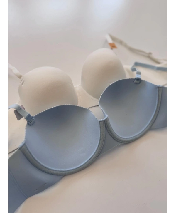 LAZER KESİM DOLGUSUZ STRAPLEZ SÜTYEN