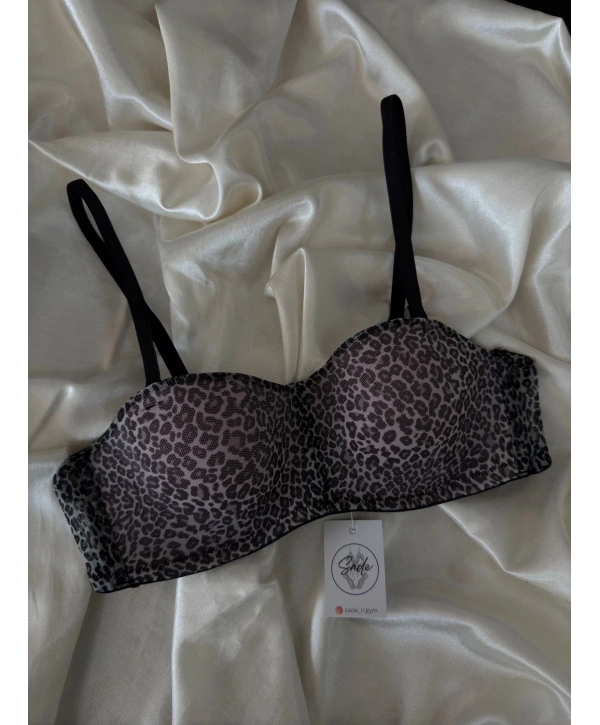 LEOPAR DESTEKSİZ SÜTYEN