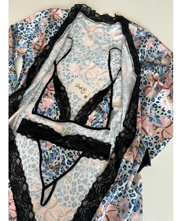 LEOPAR SABAHLIKLI 3LÜ TAKIM