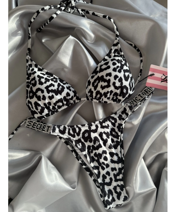 LEOPAR TAŞLI BİKİNİ
