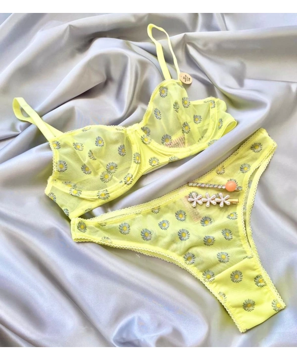 PAPATYA DESEN TÜL TAKIM