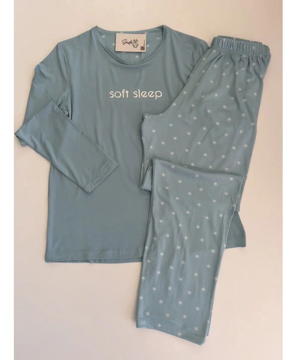 TURKUAZ PİJAMA TAKIM