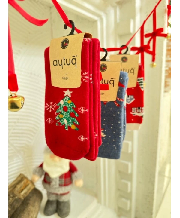 YILBAŞI HAVLU ÇORAP