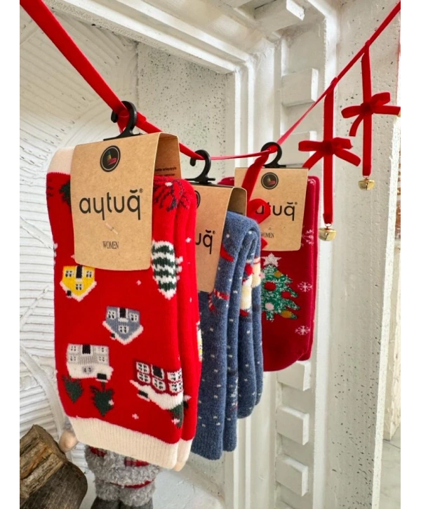 YILBAŞI HAVLU ÇORAP