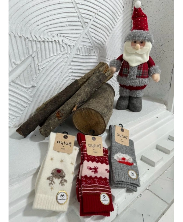 YÜN YILBAŞI ÇORAP