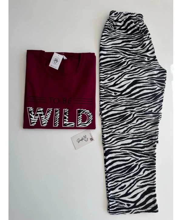 ZEBRA DESEN PİJAMA TAKIM