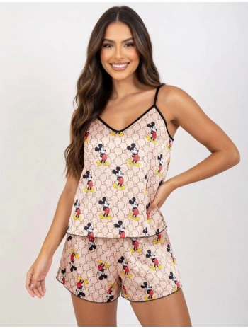 MICKEY MOUSE SATEN ŞORT TAKIM