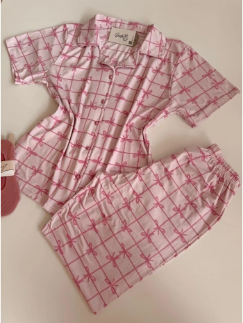 GÖMLEK YAKA PİJAMA TAKIM