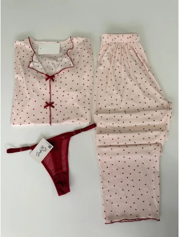 AÇIK YAKA PİJAMA TAKIM