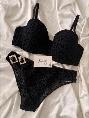 LOTUS LEOPAR SÜTYEN TAKIM