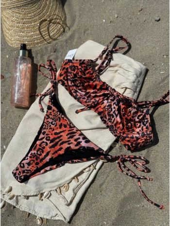 BALENLİ LEOPAR BİKİNİ TAKIM