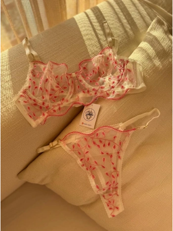 DAMLA DETAY DANTEL SÜTYEN TAKIM