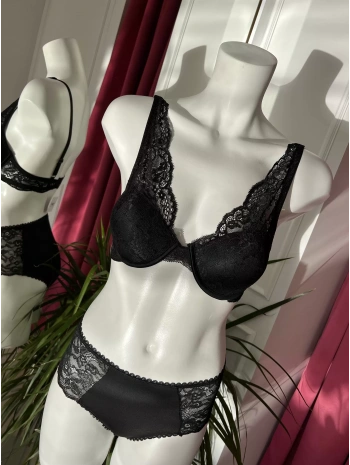 DESTEKLİ DANTEL SÜTYEN TAKIM