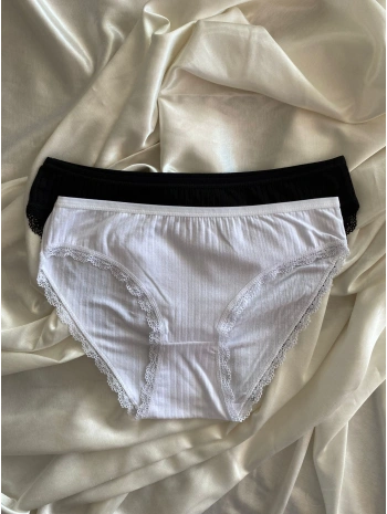 İLKE FİTİLLİ BEYAZ KÜLOT