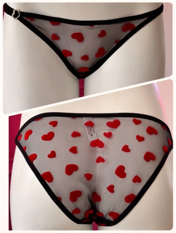 KALPLİ TRANSPARAN KÜLOT