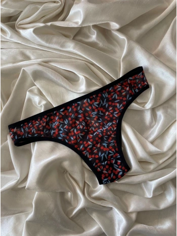 KİRAZ DESEN TÜL KÜLOT