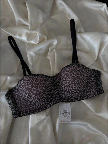LEOPAR DESTEKSİZ SÜTYEN
