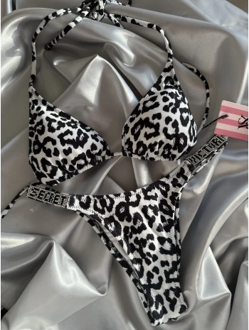 LEOPAR TAŞLI BİKİNİ