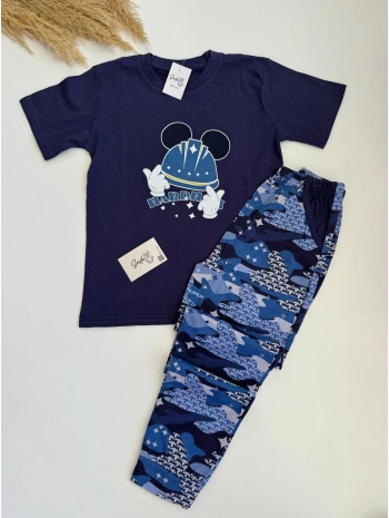 MICKEY ERKEK ÇOCUK YARIM KOL TAKIM