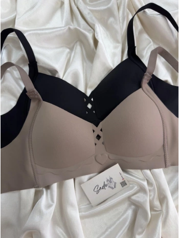 ÖN ÇARPRAZ DETAY LAZER SÜTYEN